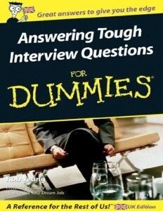 Answering Tough Interview Questions