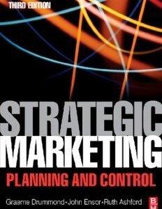 Strategic Marketing: Planning and Control